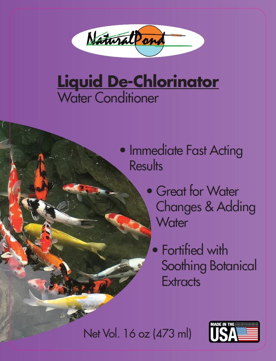 NaturalPond Liquid De-Chlorinator & Water Conditioner