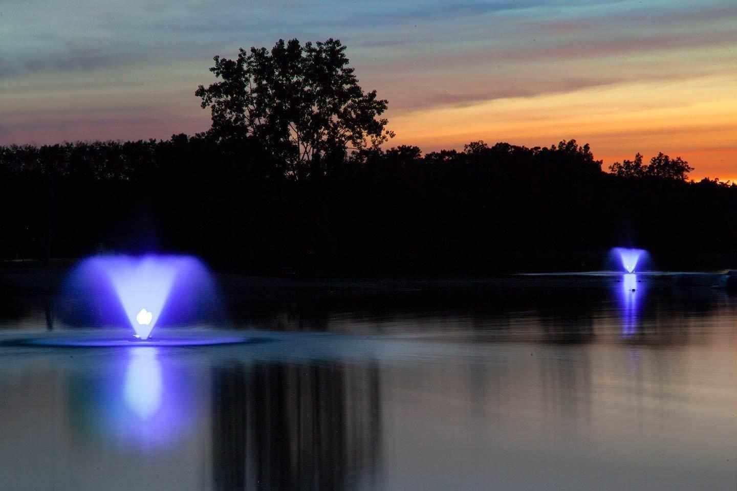 Scott Aerator Color Changing LED Fountain Lighting Sets