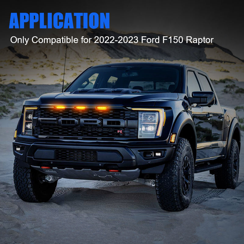 2022-2023 Ford F150 Raptor Raptor Lights