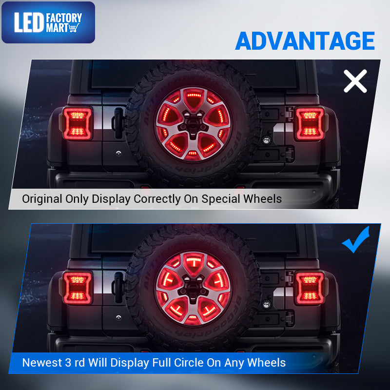 JL 3rd led tire brake light