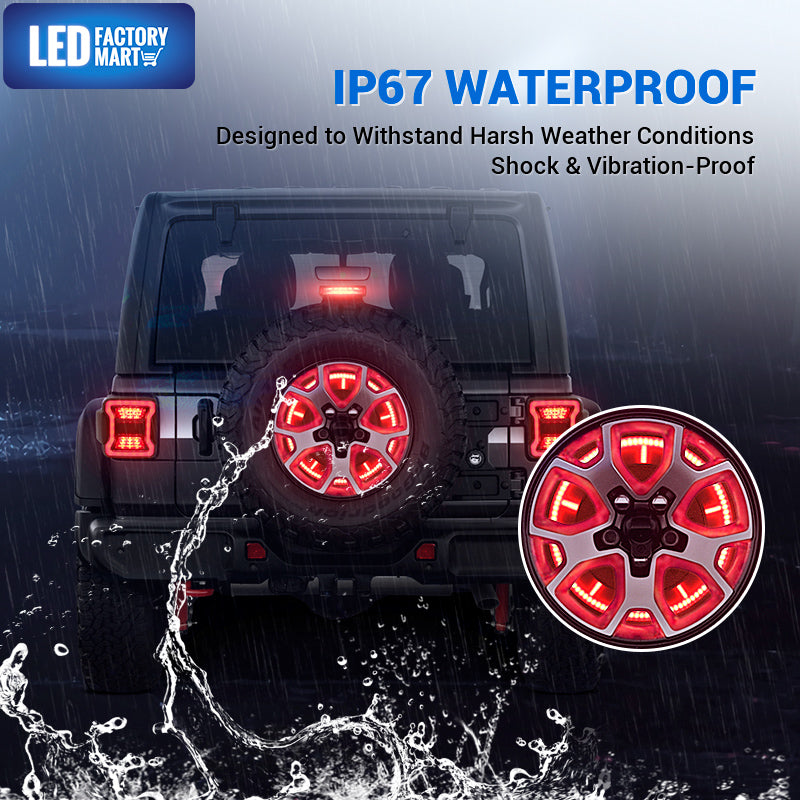 JL 3rd led tire brake light