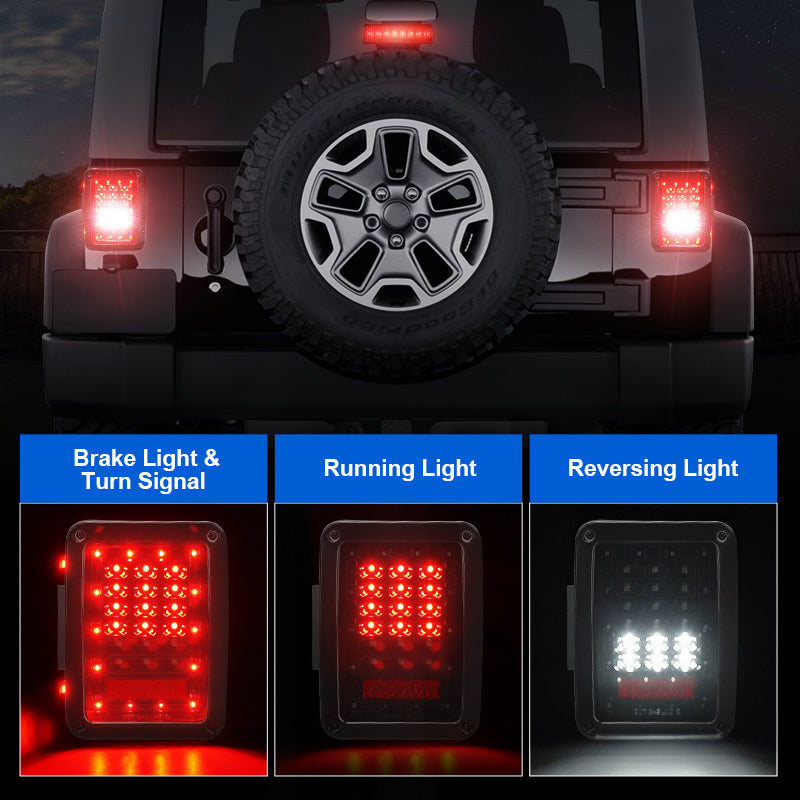 Jeep Wrangler JK Tail Lights