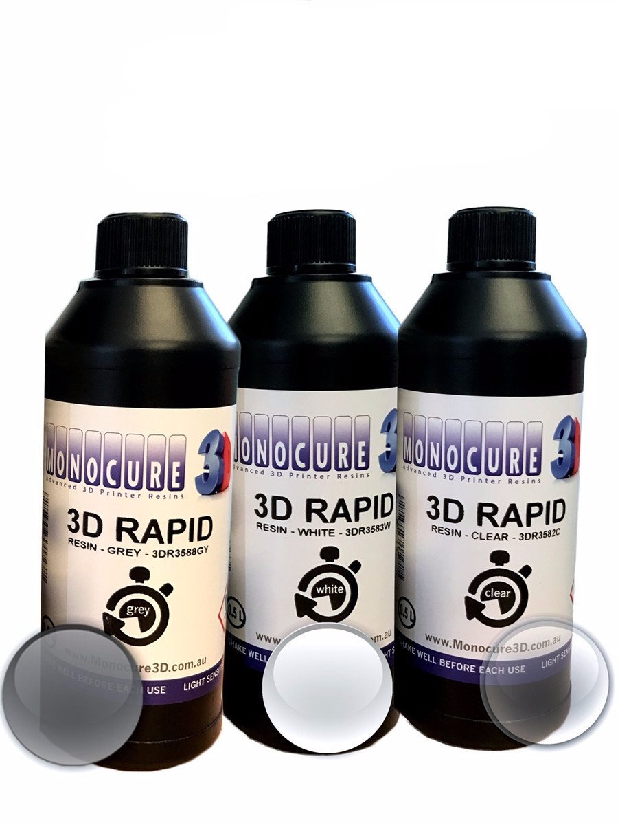  Monocure Rapid 3D Resin Starter Pack 