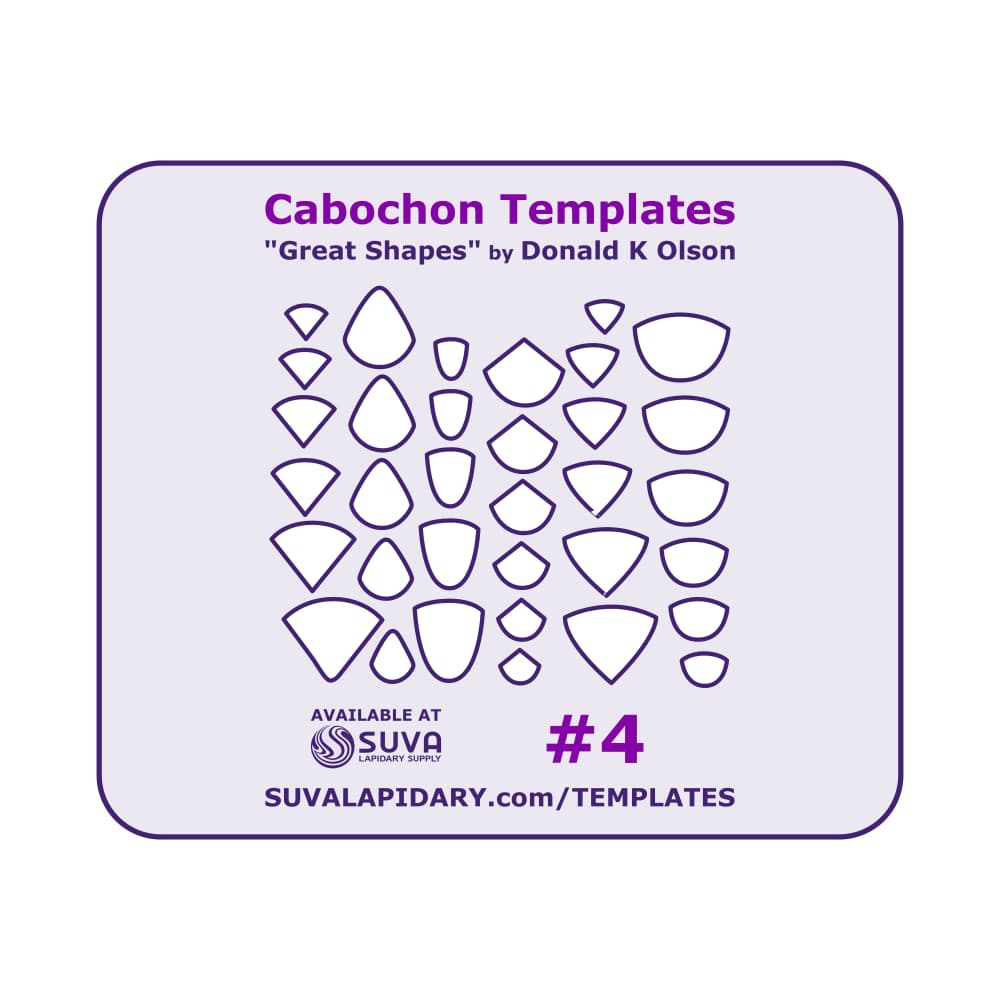 Great Shapes Cabochon Templates