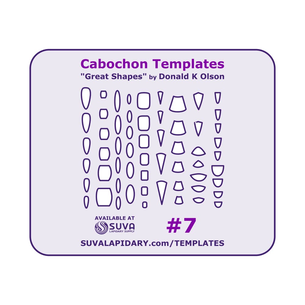 Great Shapes Cabochon Templates