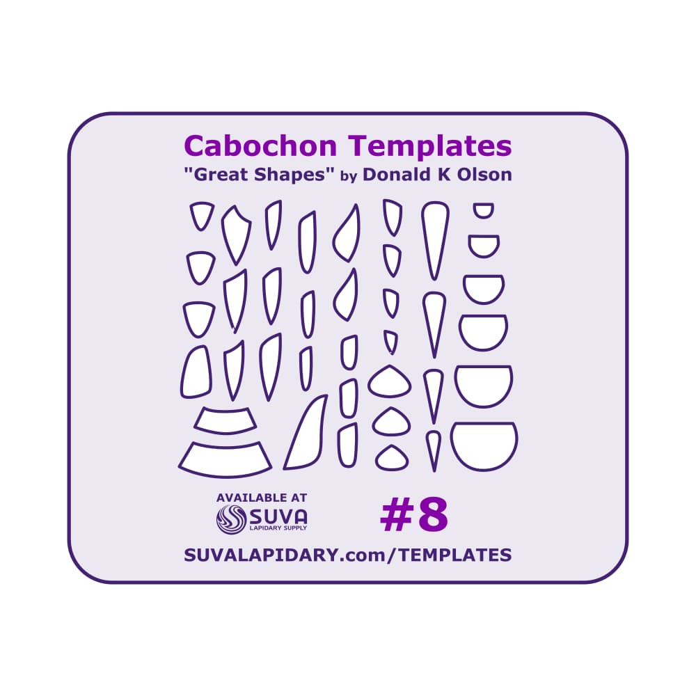 Great Shapes Cabochon Templates