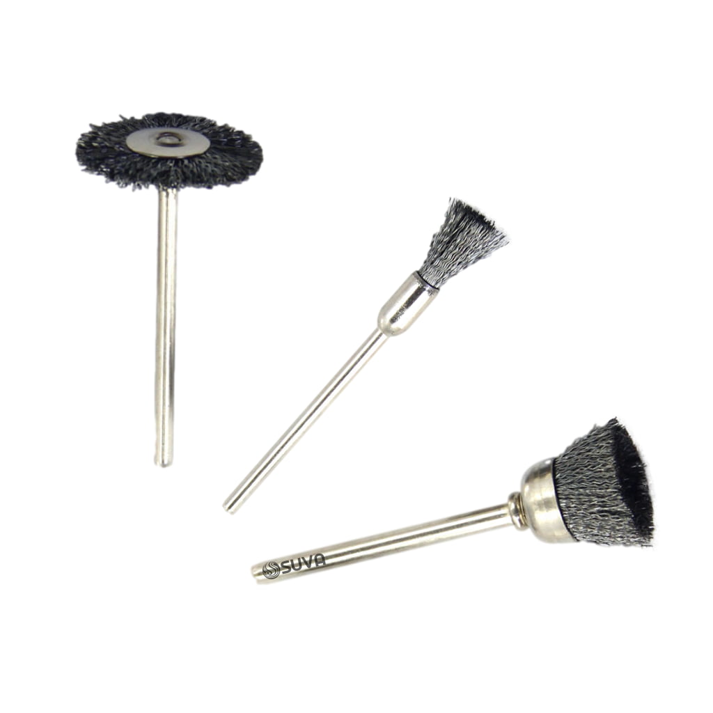 Crimped Steel Wire Polishing Burs