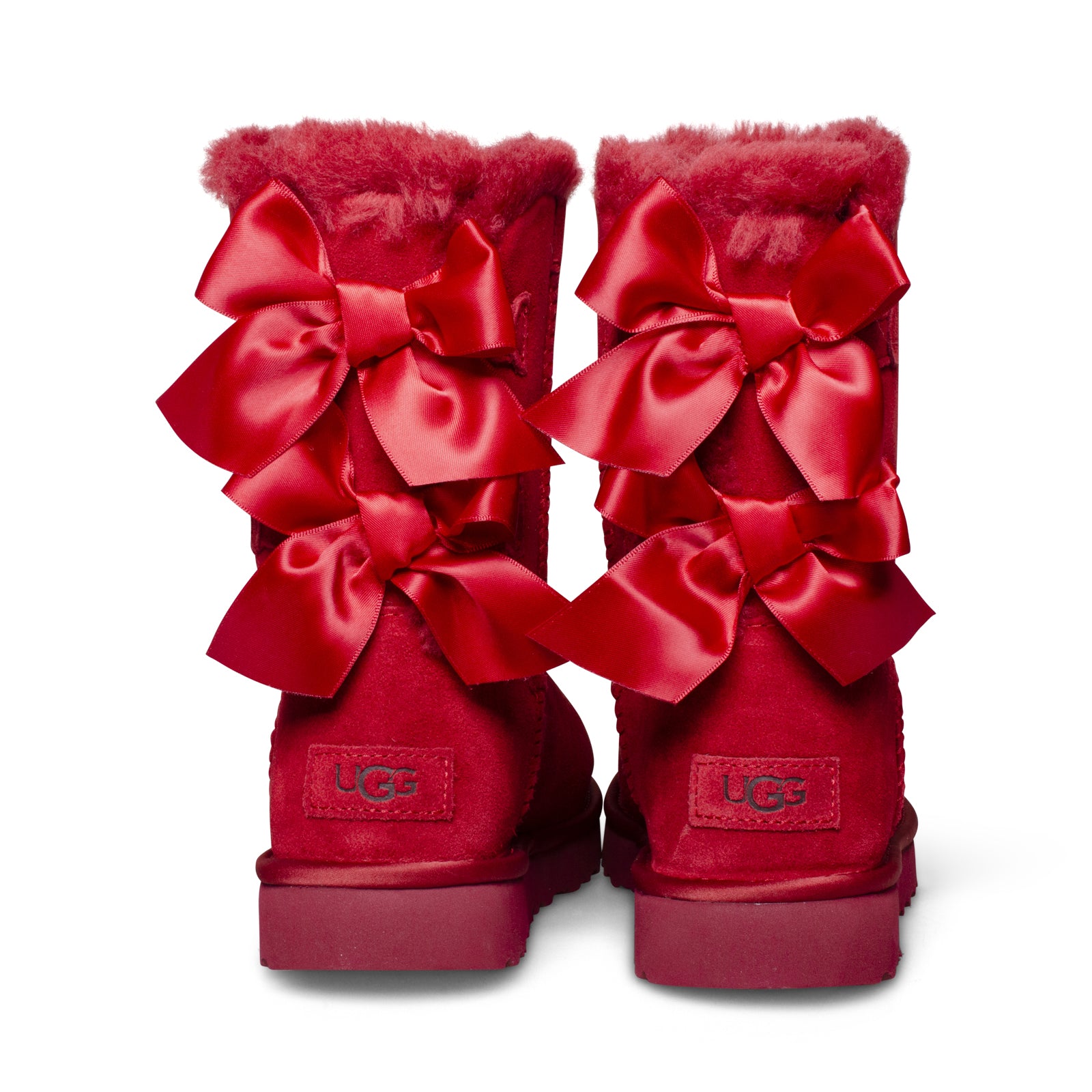 Red ribbon uggs sale