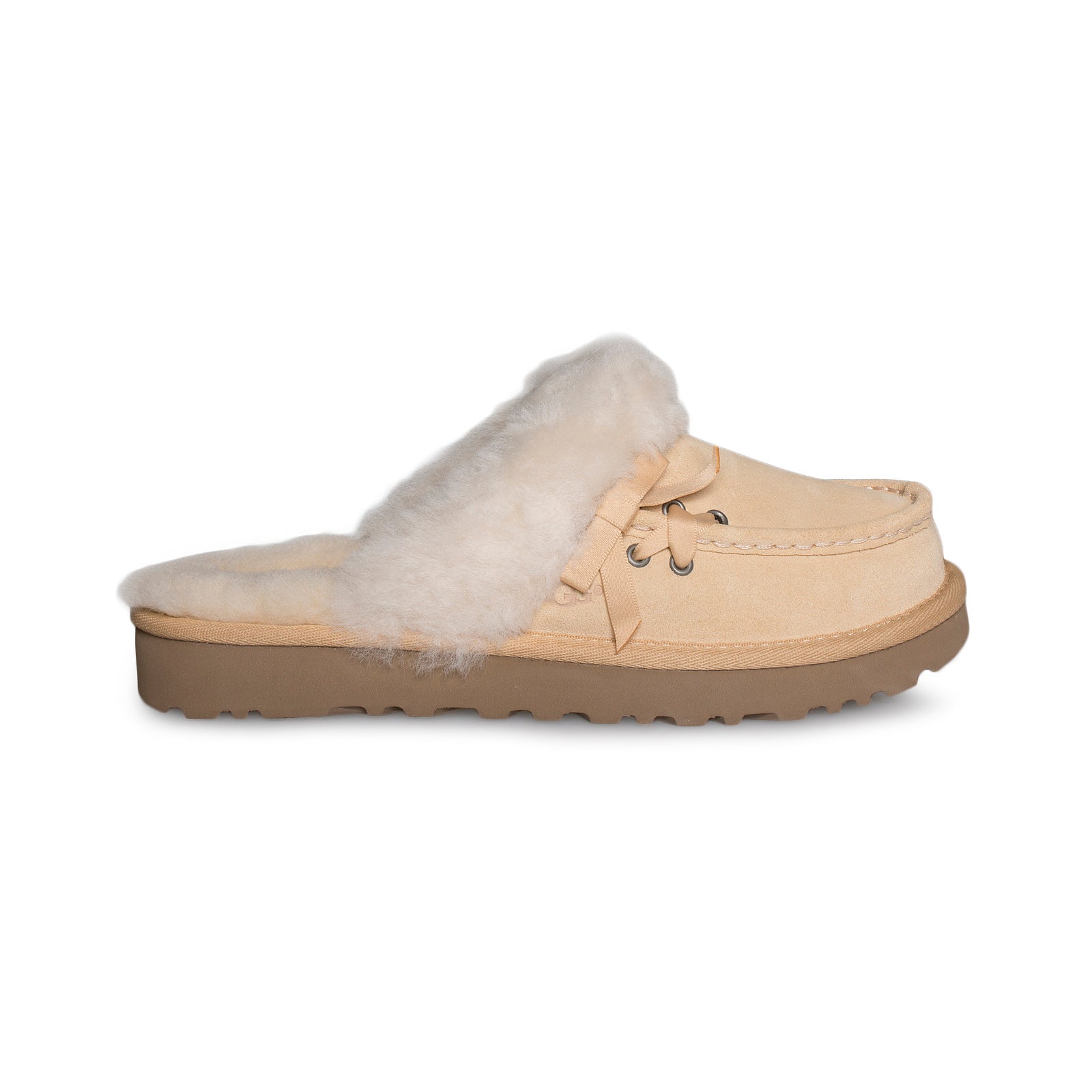 Grove genuine store shearling trim slipper