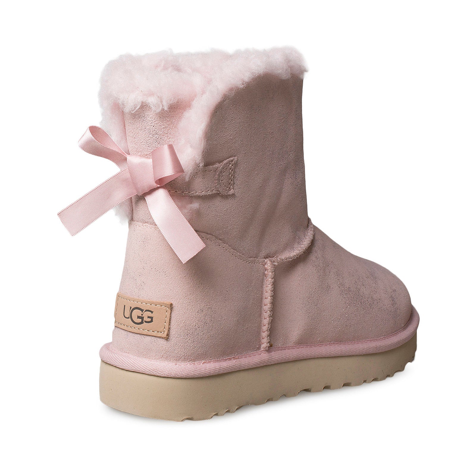 Ugg mini sales bailey bow pink