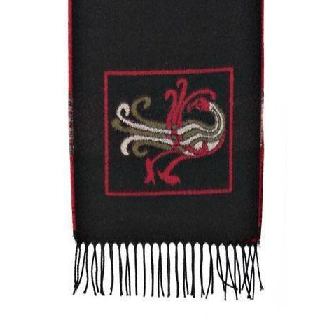 Jimmy Hourihan Scarf with Celtic Bird Motif