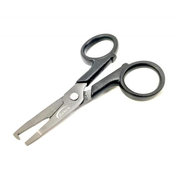 Danco 4.5in Braided Line Scissors with Split Ring Opener