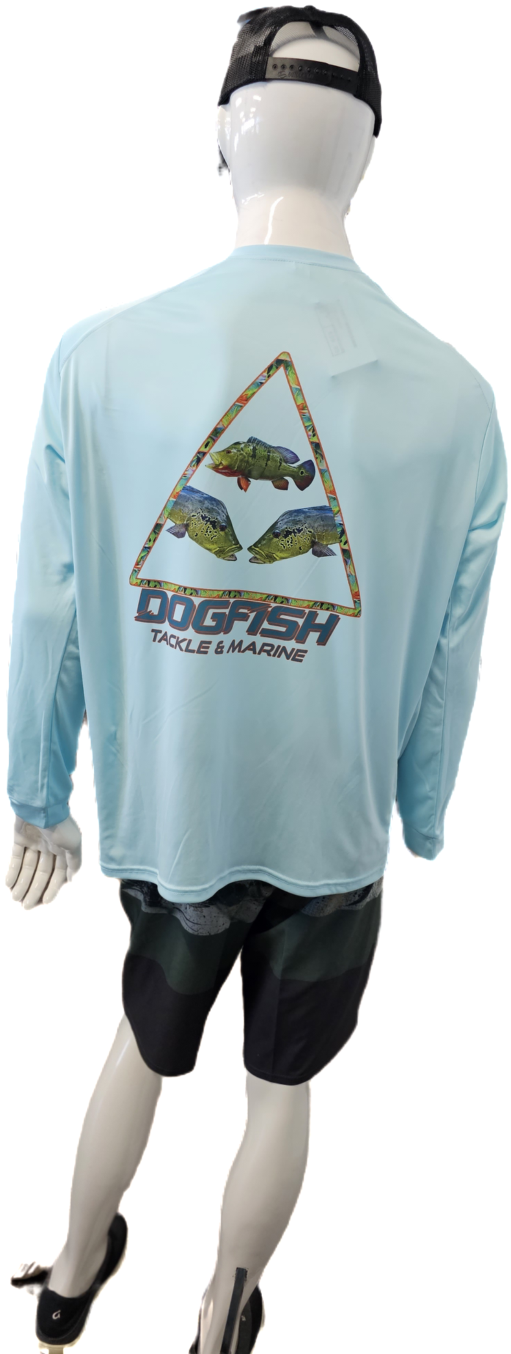 Dogfish Peacock Illuminati Long Sleeve Microfiber