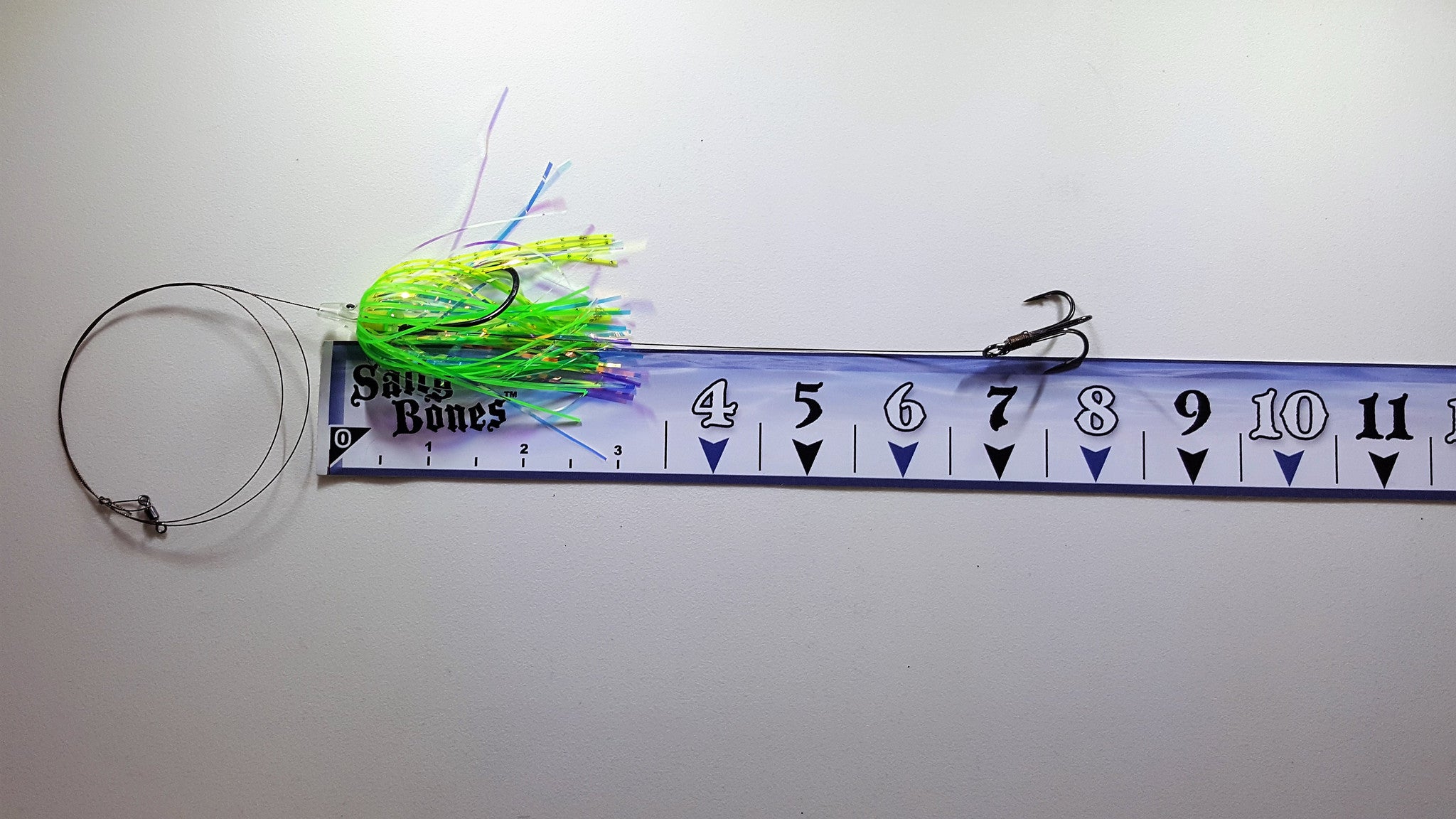 DF Custom Kingfish Rigs - Single Skirted - Wire or Cable