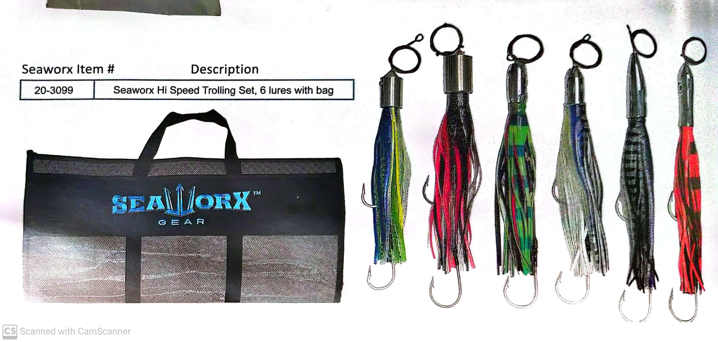 Seaworx High Speed Trolling Lure Set