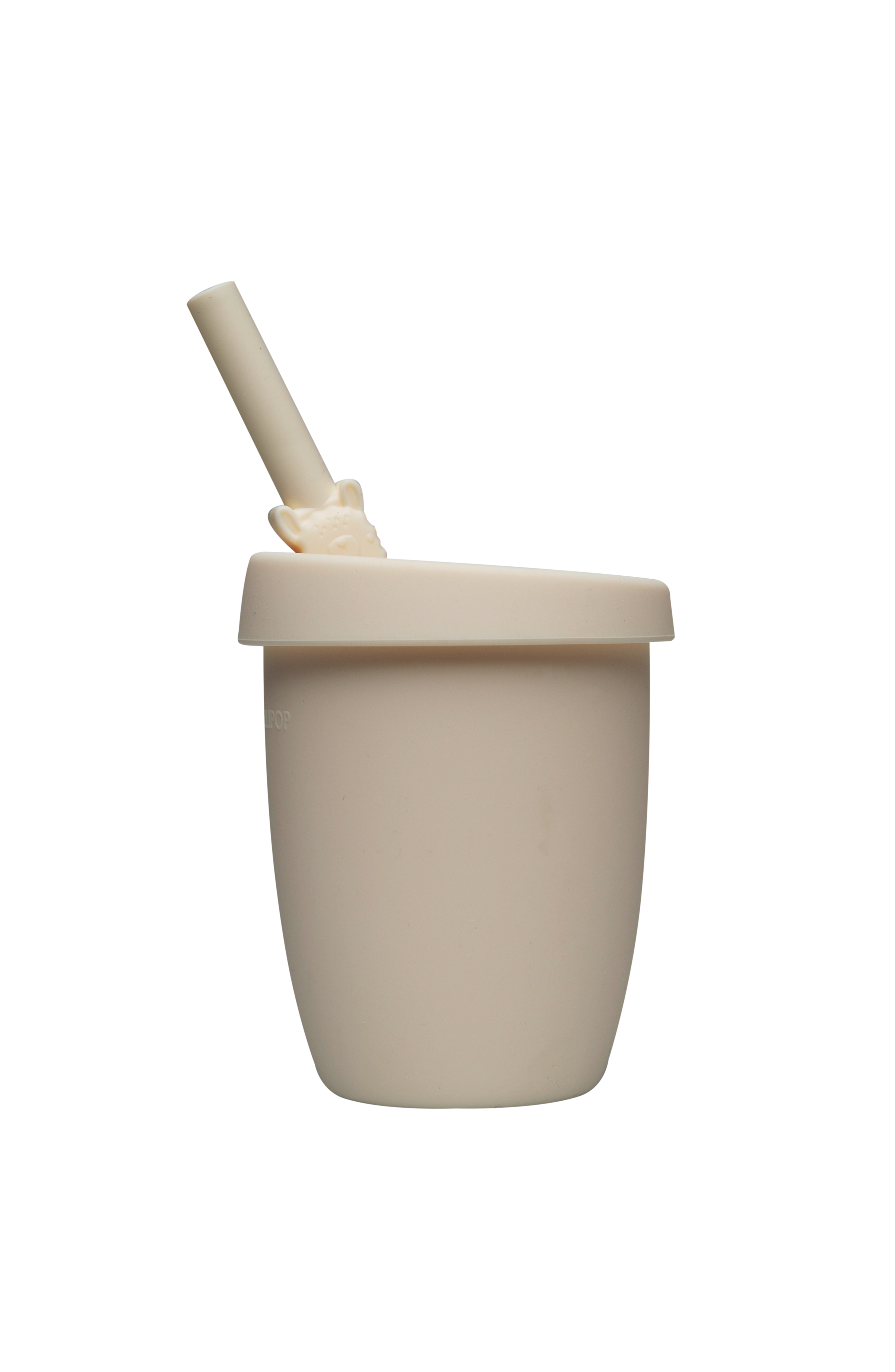 Kids Silicone Cup with Straw - Born To Be Wild