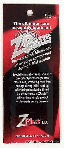 1 ZPaste? Cam Assembly Lube