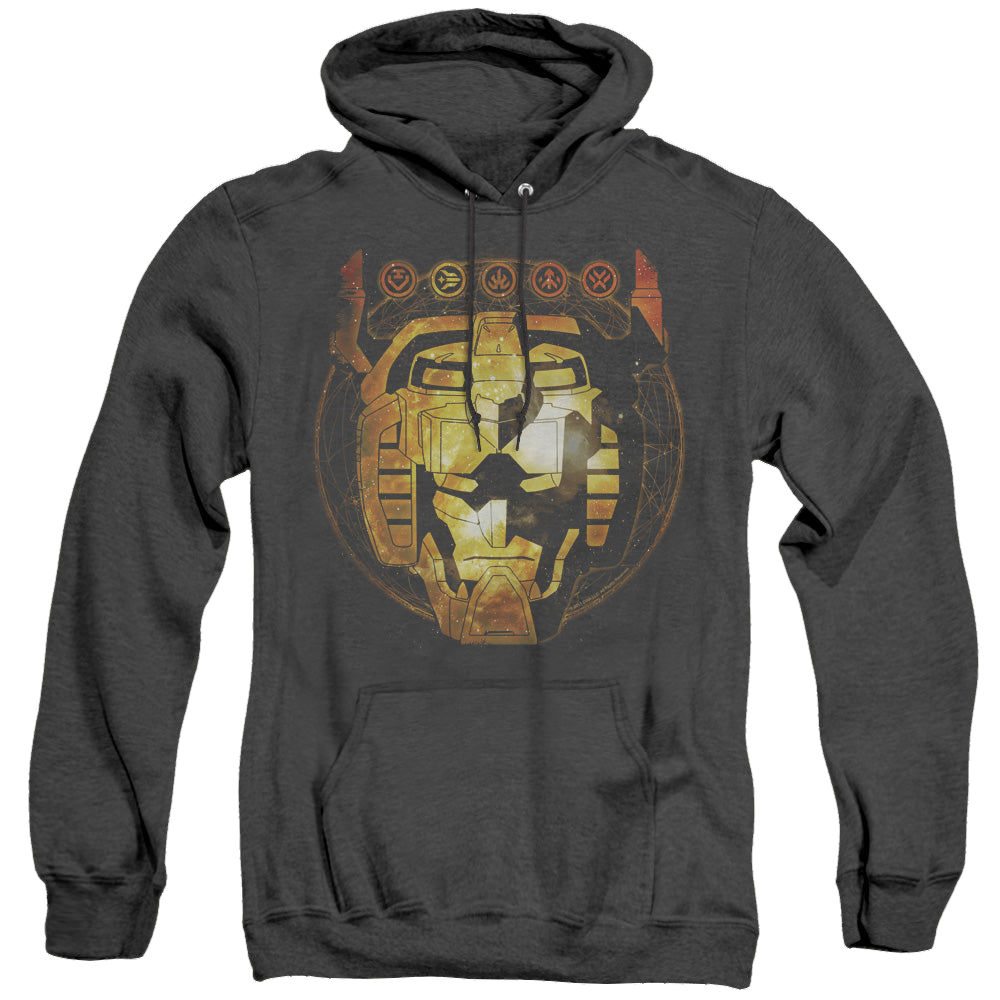 Voltron Legendary Defender Head Space - Heather Pullover Hoodie