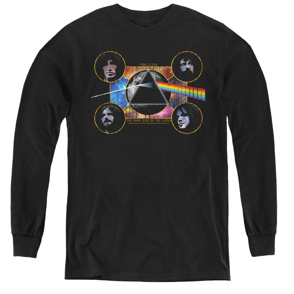 Pink Floyd Dark Side Heads - Youth Long Sleeve T-Shirt