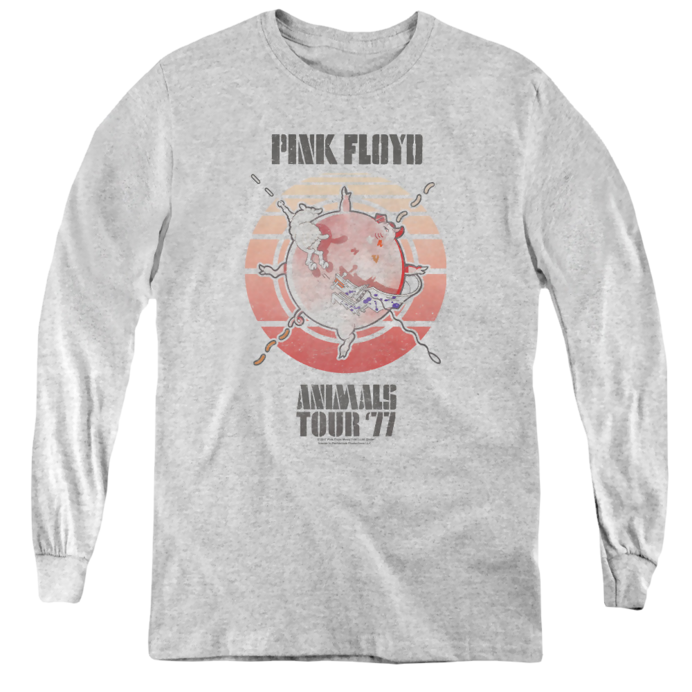 Pink Floyd Animals Tour 77 - Youth Long Sleeve T-Shirt