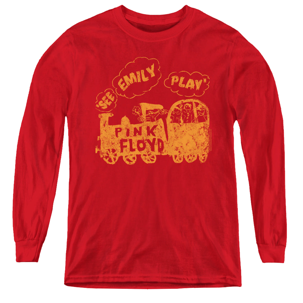 Pink Floyd See Emily Play - Youth Long Sleeve T-Shirt