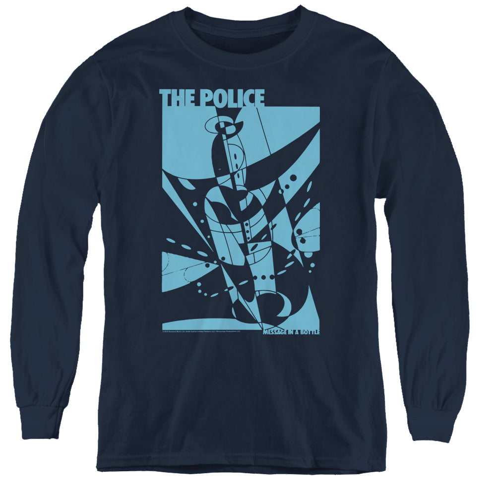 The Police Message In A Bottle - Youth Long Sleeve T-Shirt