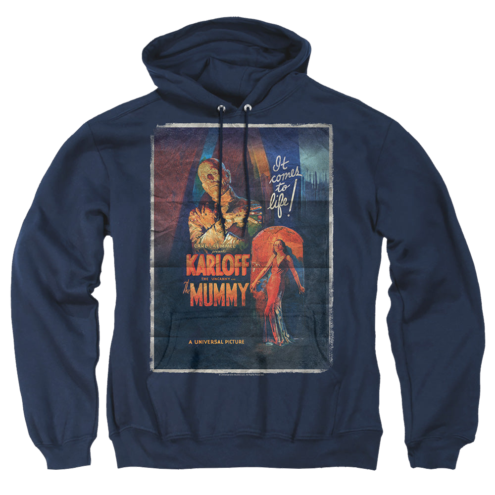 Universal Monsters Mummy One Sheet - Pullover Hoodie