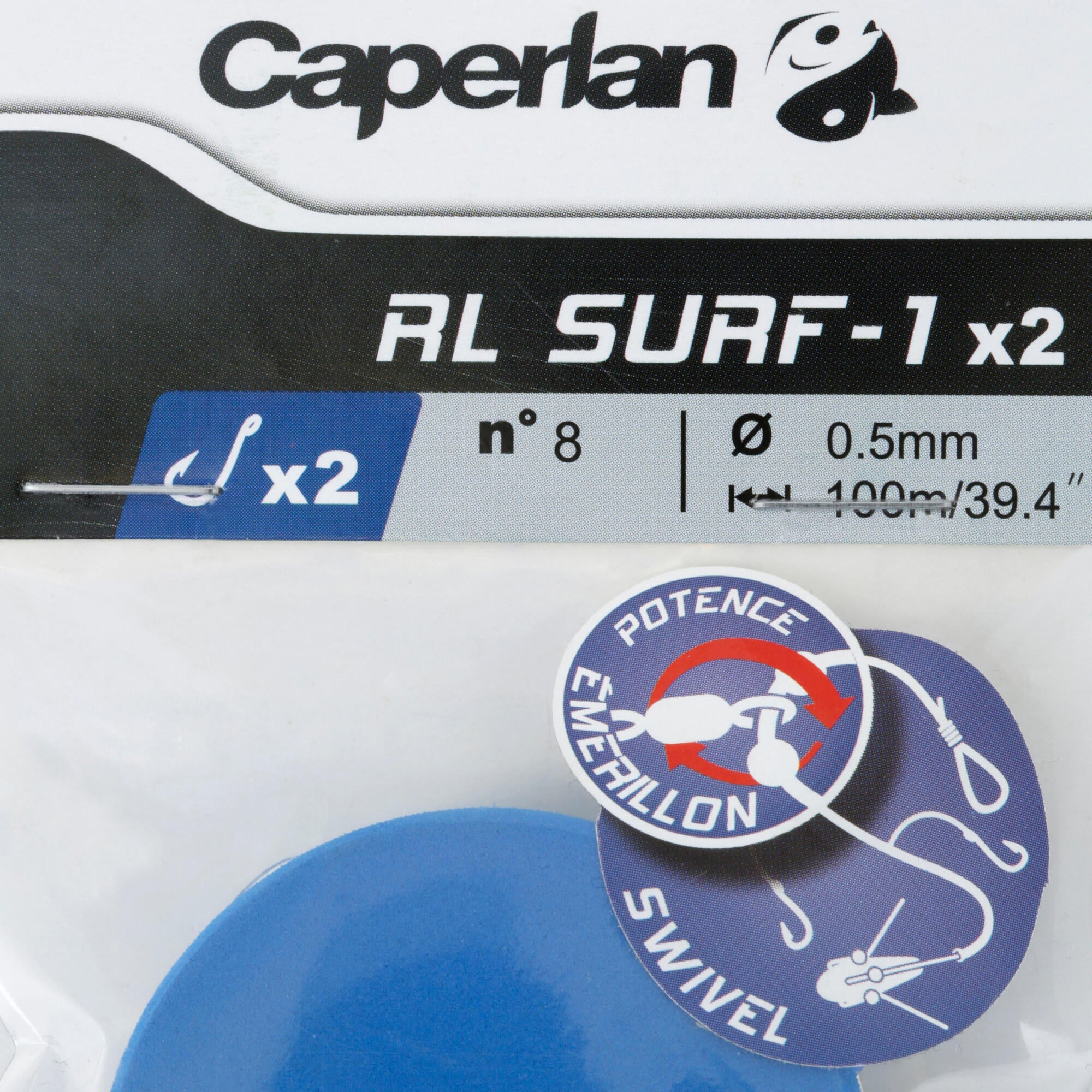 Fishing Leader RL Surf-1 2 x h8 X2