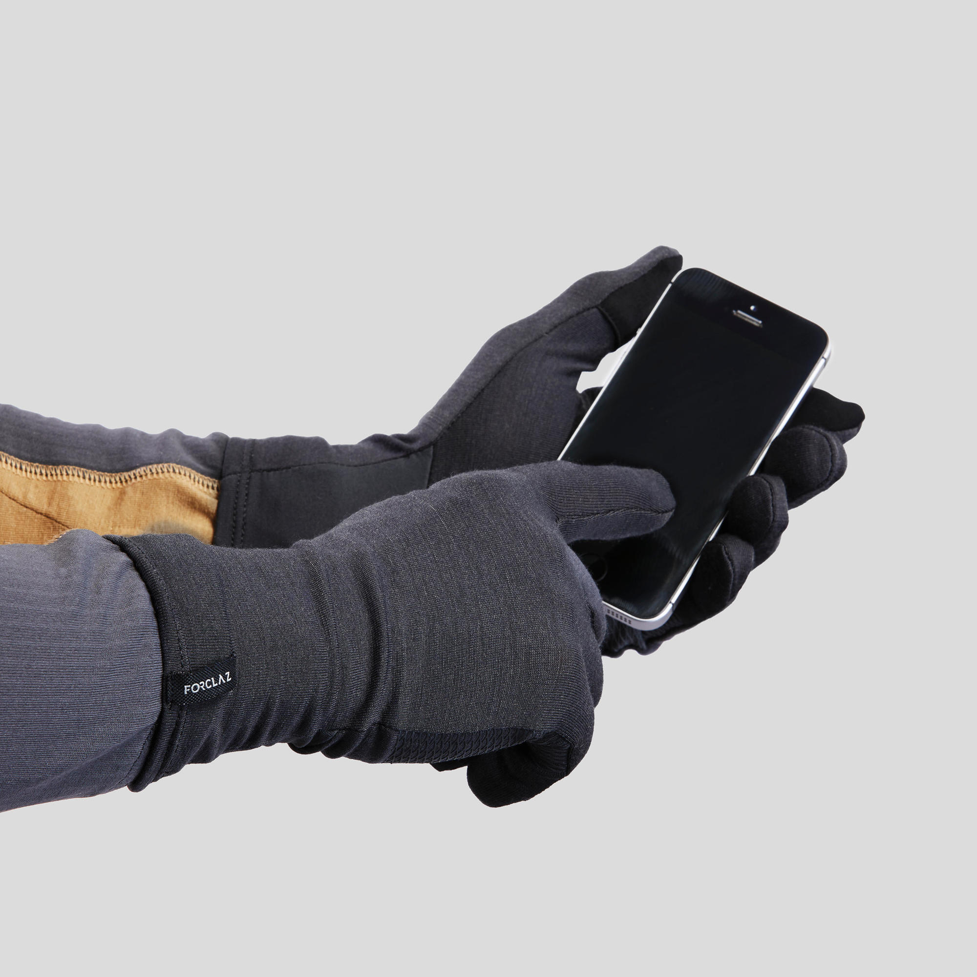 Forclaz Adult MT500 Merino Wool Liner Gloves