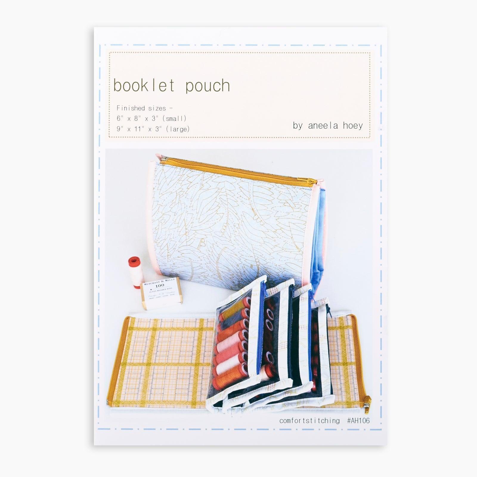  Booklet Pouch Pattern 