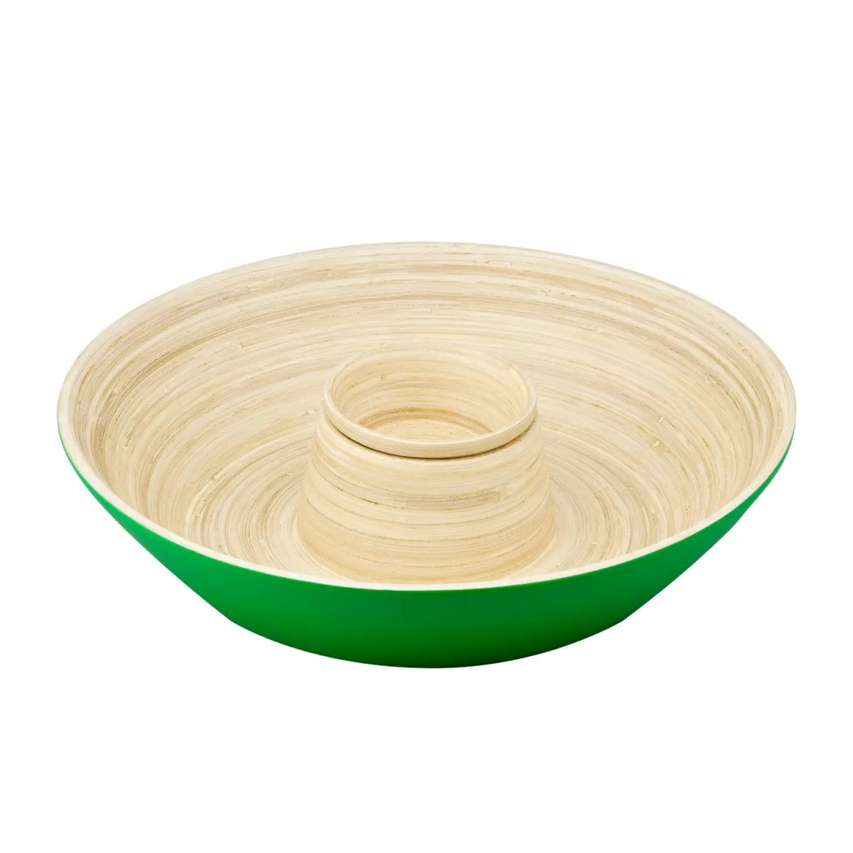 Bamboo Chip & Dip | Classic Green