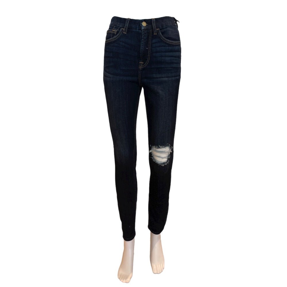 High Waist Ankle Skinny Jeans | Carmelia