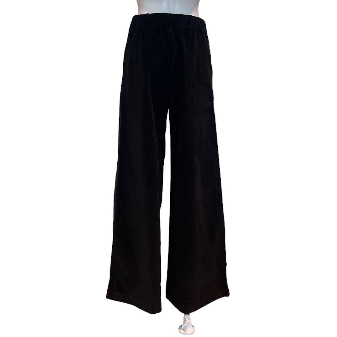 Luna Corduroy Pants | Black