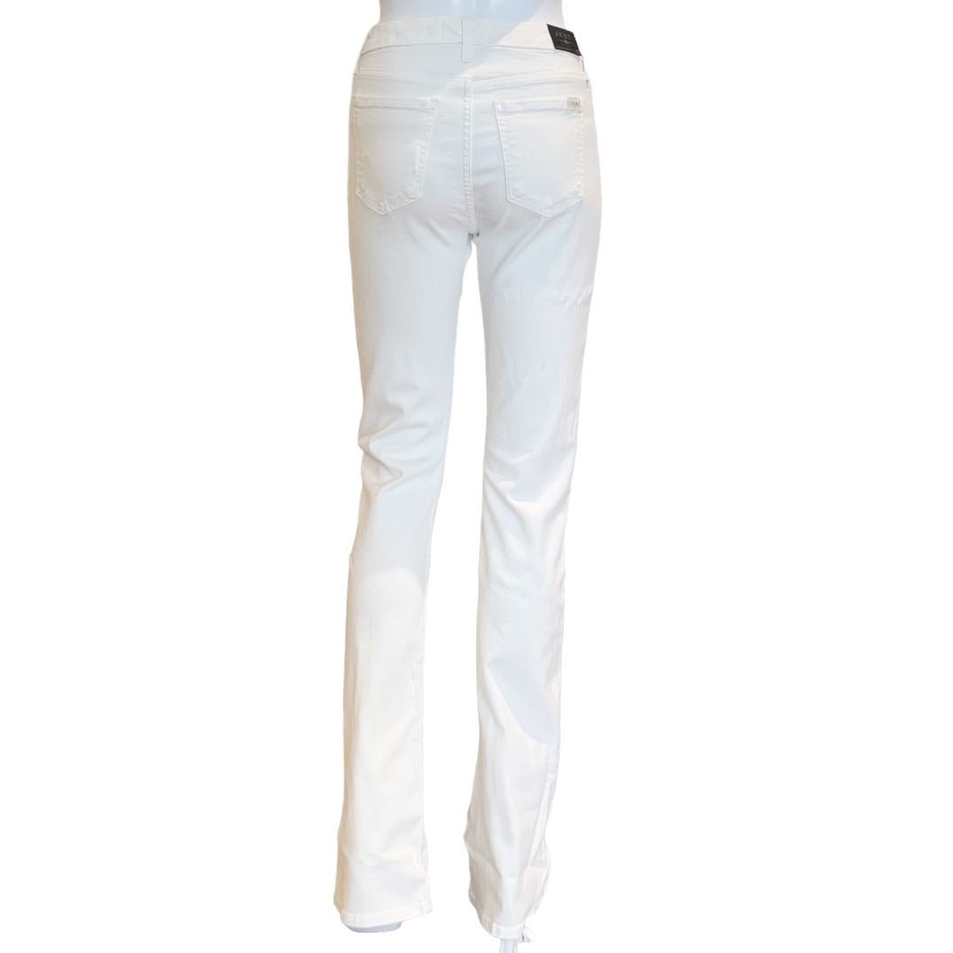 Slim Bootcut Jeans | White