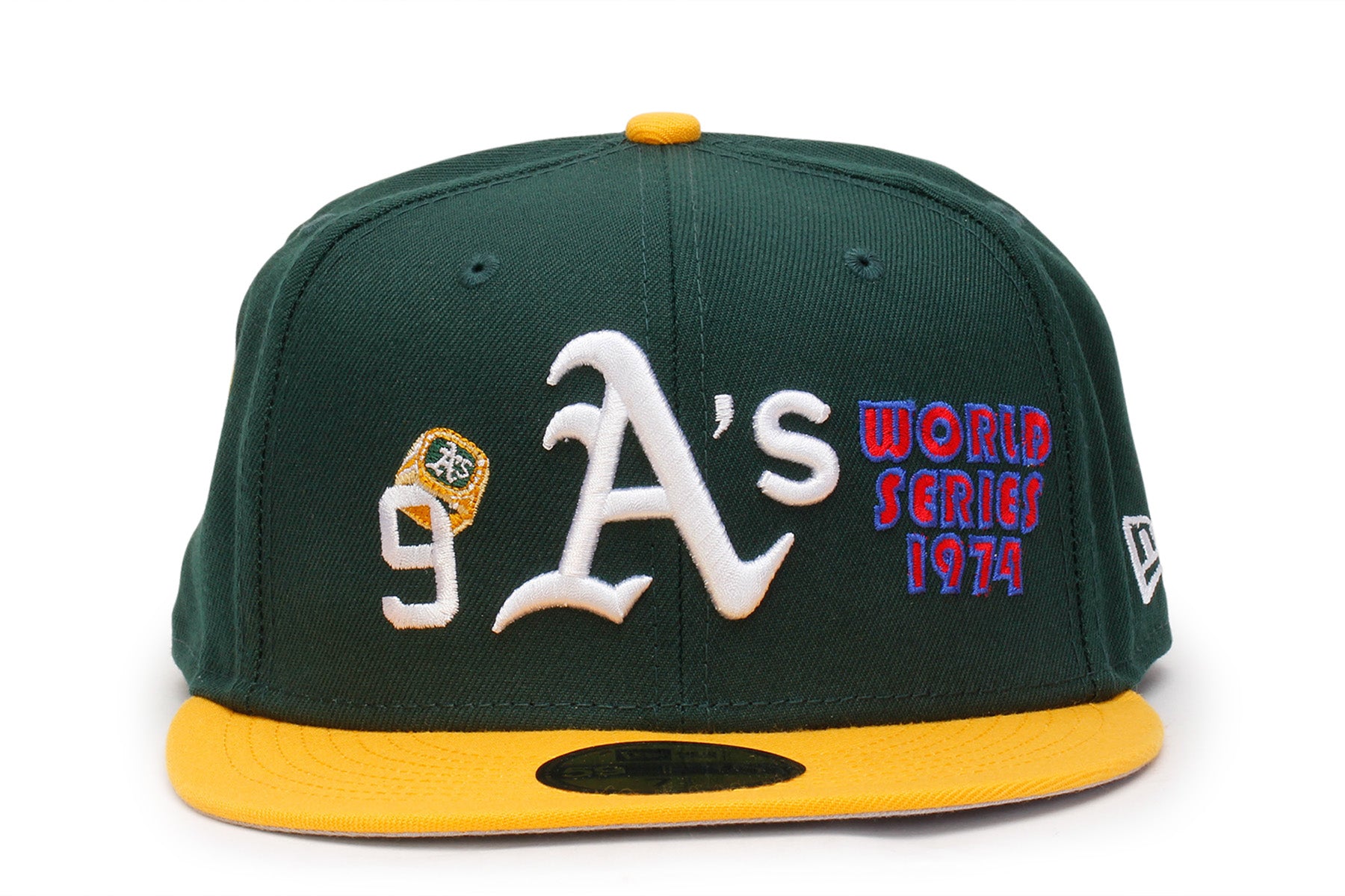 59FIFTY Oakland Athletics Count The Rings Patch Fitted