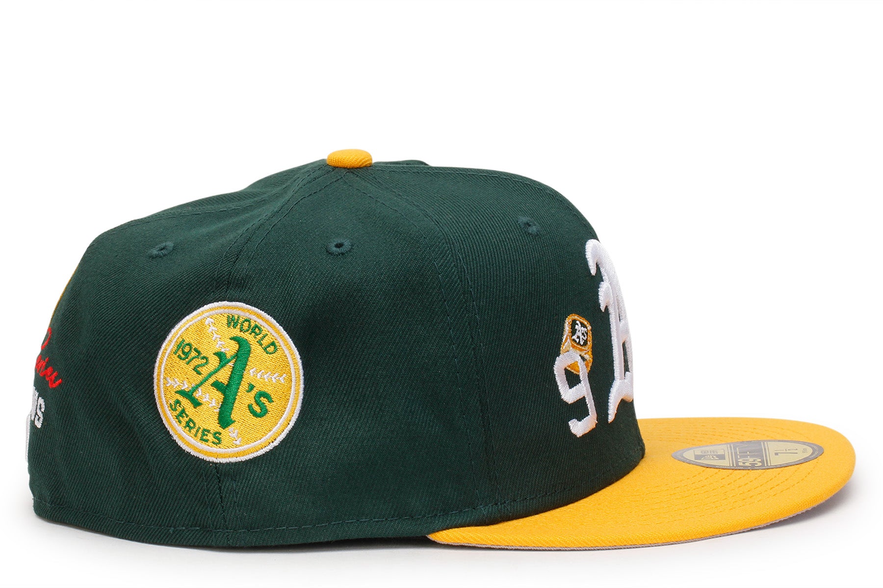 59FIFTY Oakland Athletics Count The Rings Patch Fitted