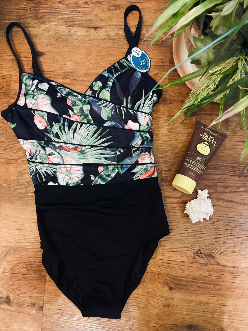 Pipe Splice Vintage Tropical One Piece