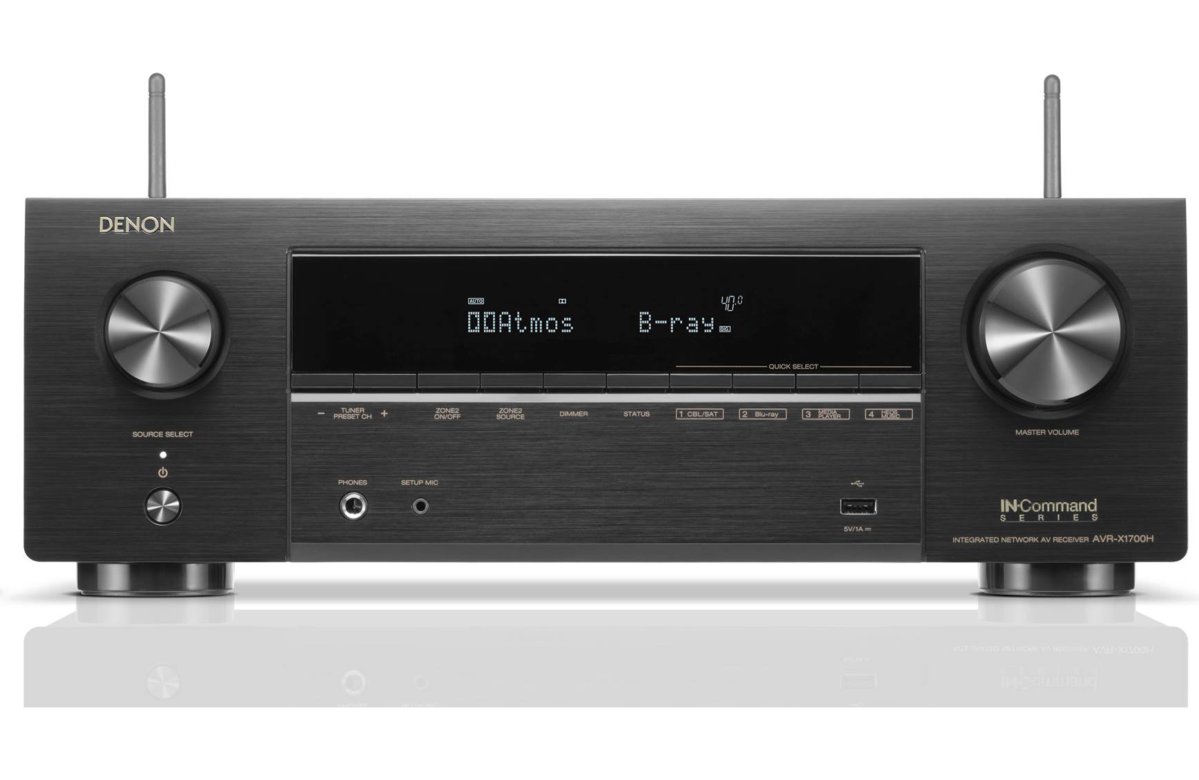 Denon AVR-X1700H NEW 7-Channel Home Theater Receiver