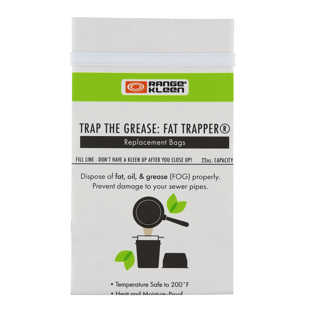 65105 Trap the Grease Fat Trapper 5 Replacement Bags by Range Kleen