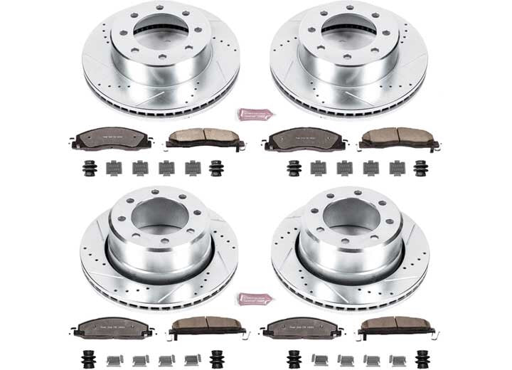 2009-2012 RAM 2500-3500 FRONT & REAR TRUCK AND TOW BRAKE KIT