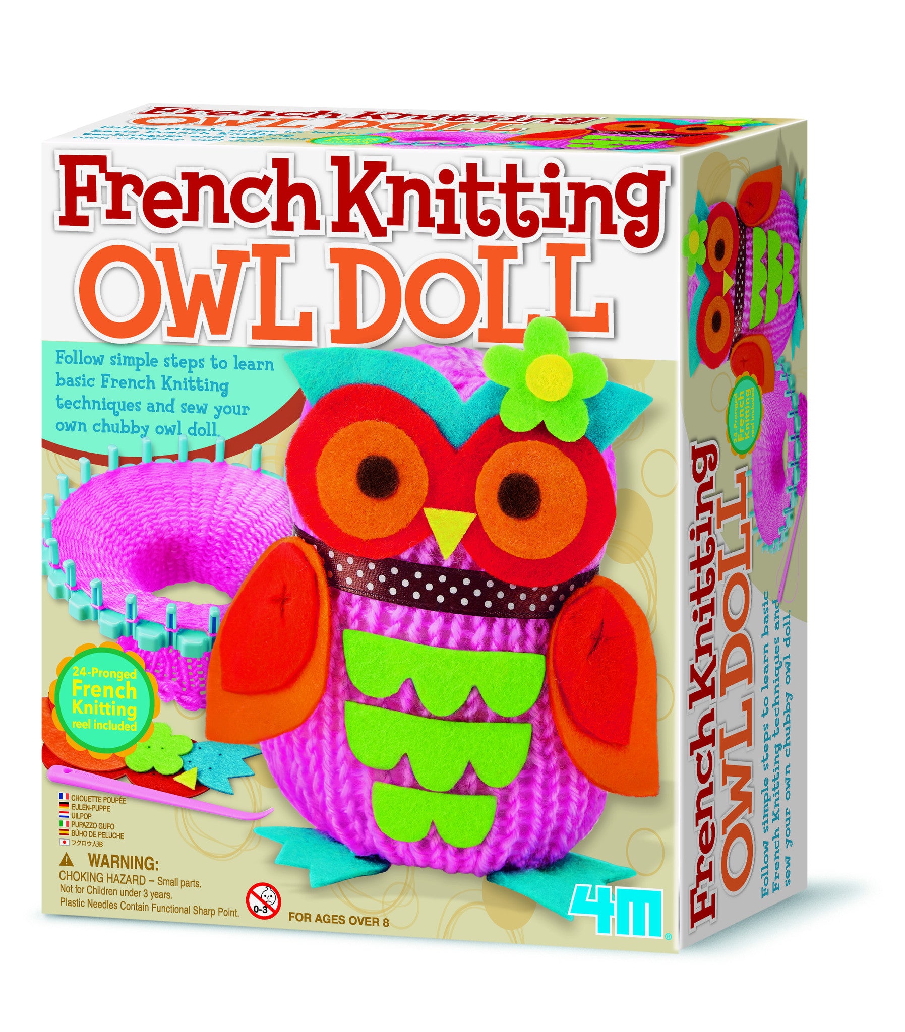 4M - P2764 | French Knitting Owl Kit