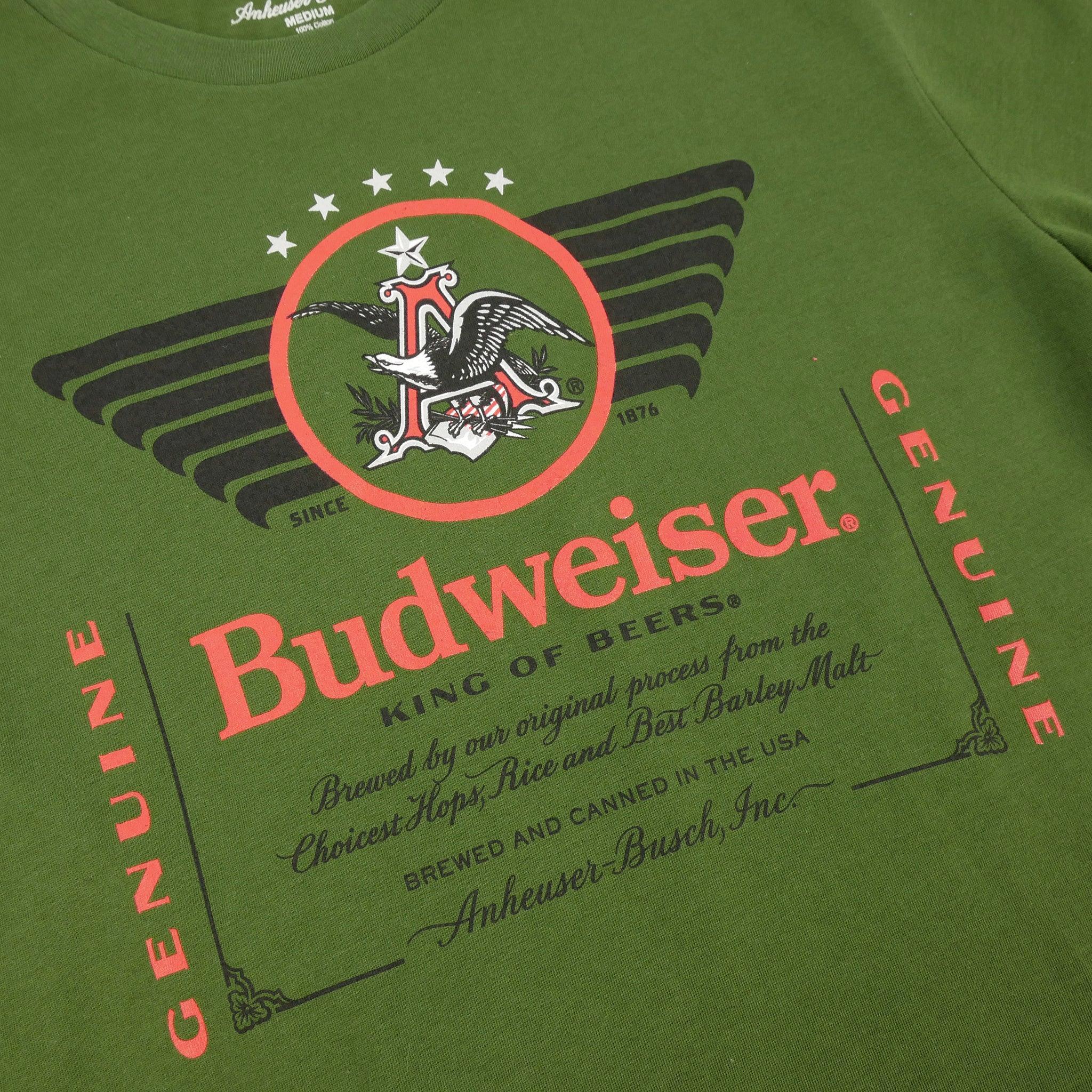 Budweiser Military Can Inspired T Shirt