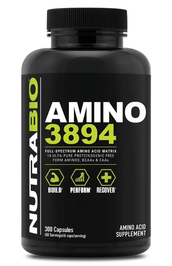 NutraBio Amino 3894 300 Capsules