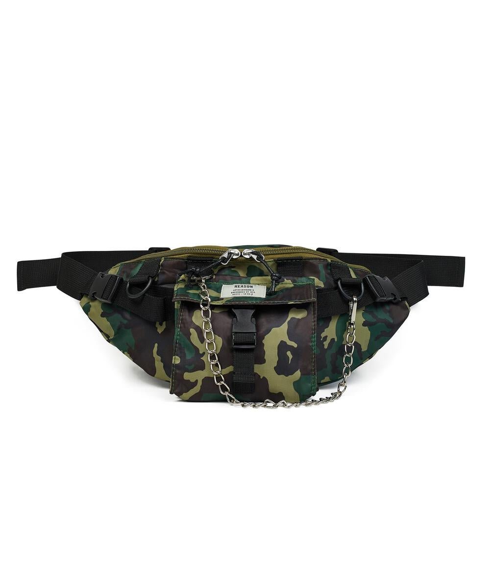 Reason Clothing Chain Sling Bag (Wood Camo)