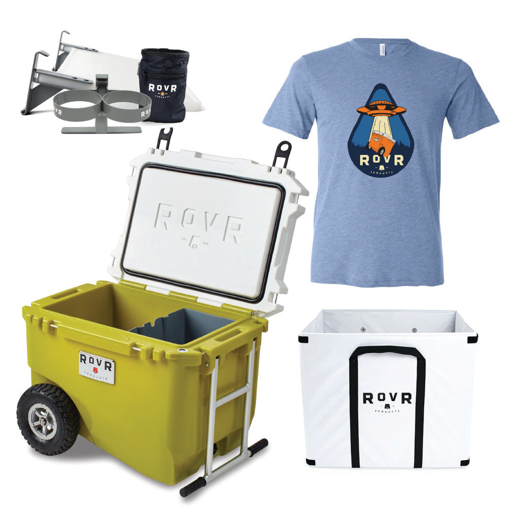 HOLIDAY BUNDLE: ROLLR 60, UFO TEE SHIRT, THE ESSENTIALS PACK, LANDR BIN