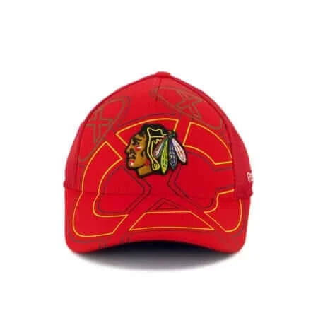 Chicago Blackhawks Reebok Multi Team  Structured Flex MESHB HAT