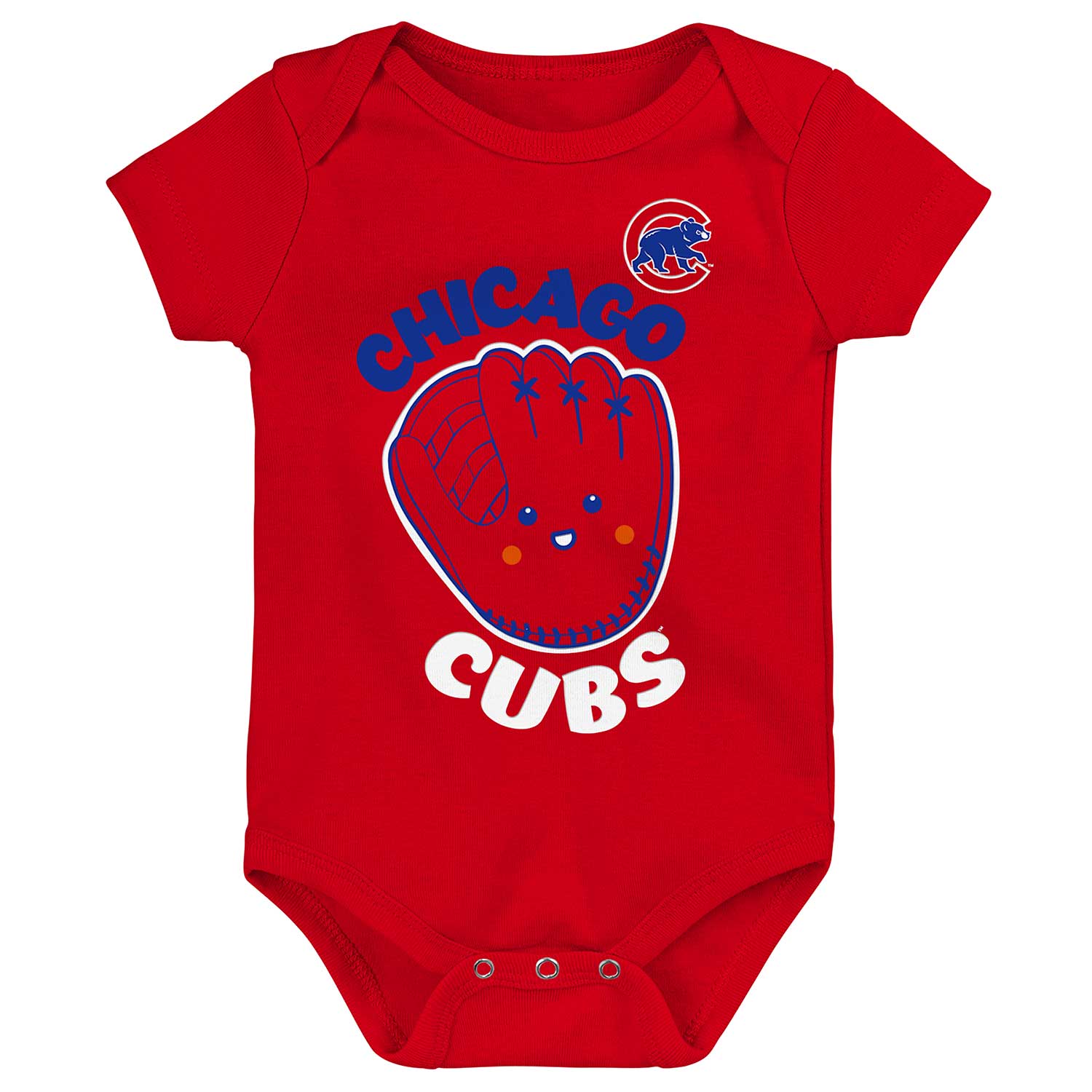 CHICAGO CUBS NEWBORN / INFANT CHANGE UP 3-PACK CREEPER SET