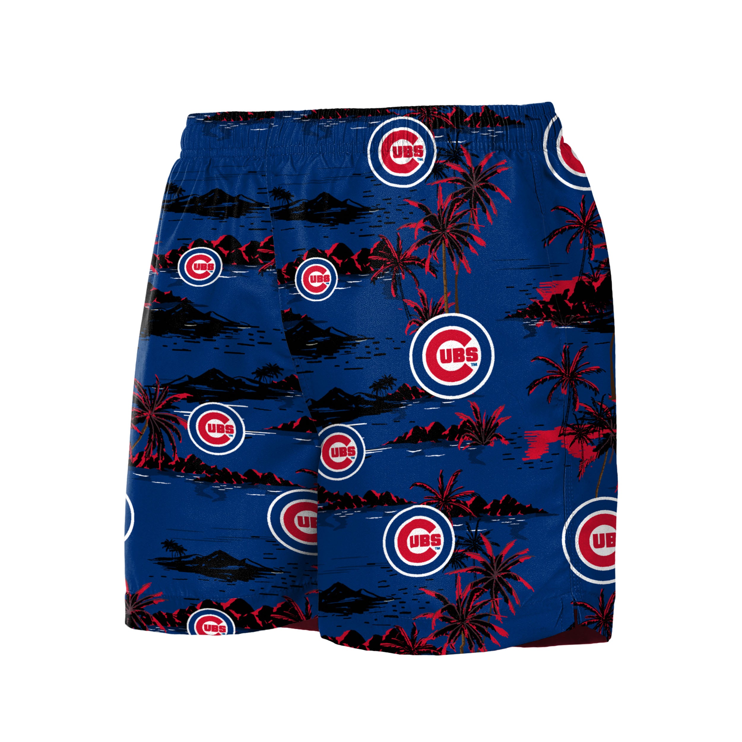 Chicago Cubs Island Palm Swim Trunks by Foco