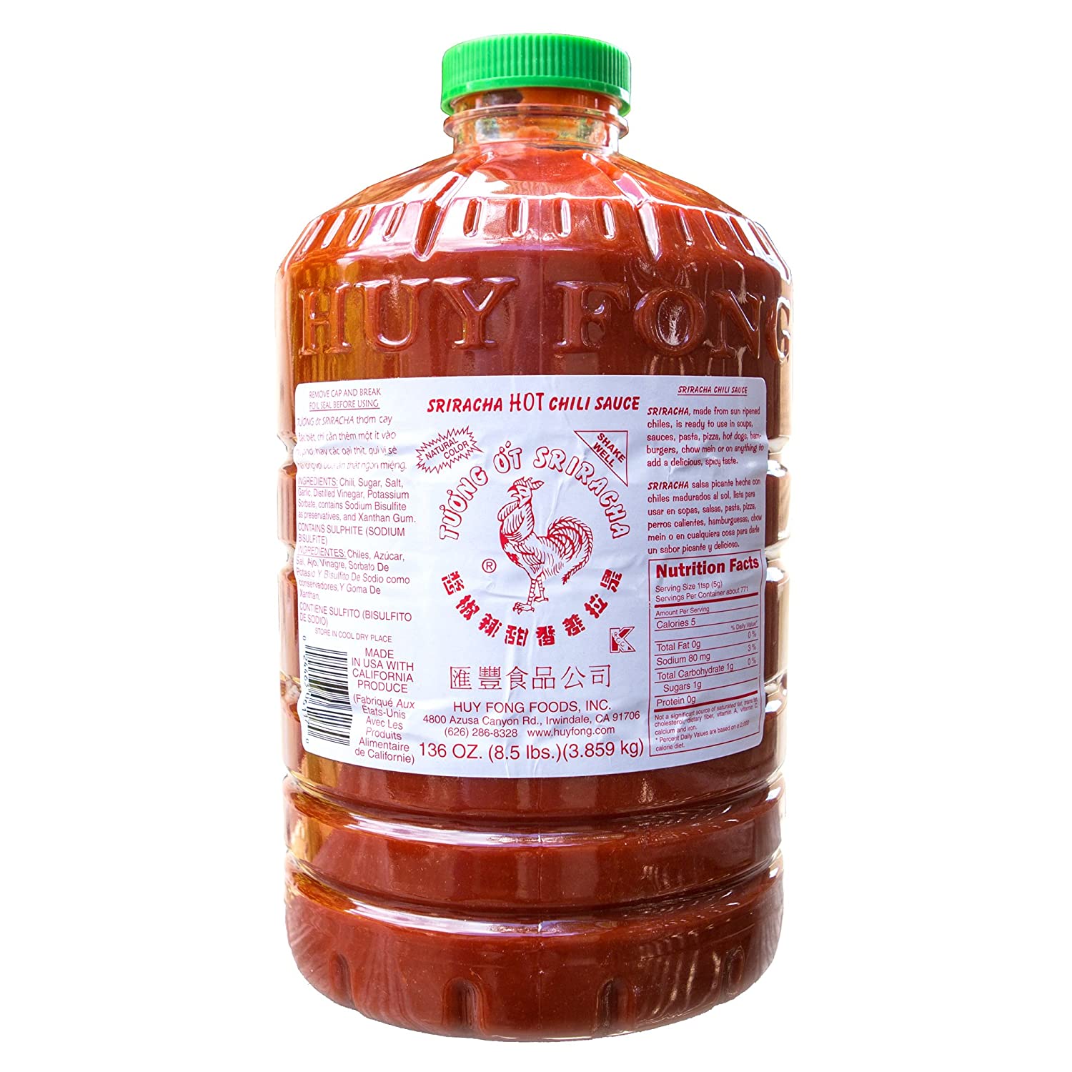 Huy Fong Sriracha chilli Sauce