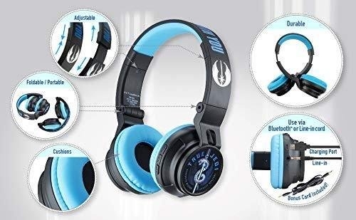 Star Wars Ep 9 Bluetooth Kids Headphones with Microphone, Volume Limiting